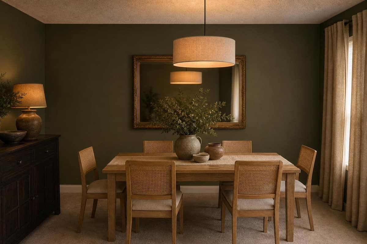 Olive Green in Islington